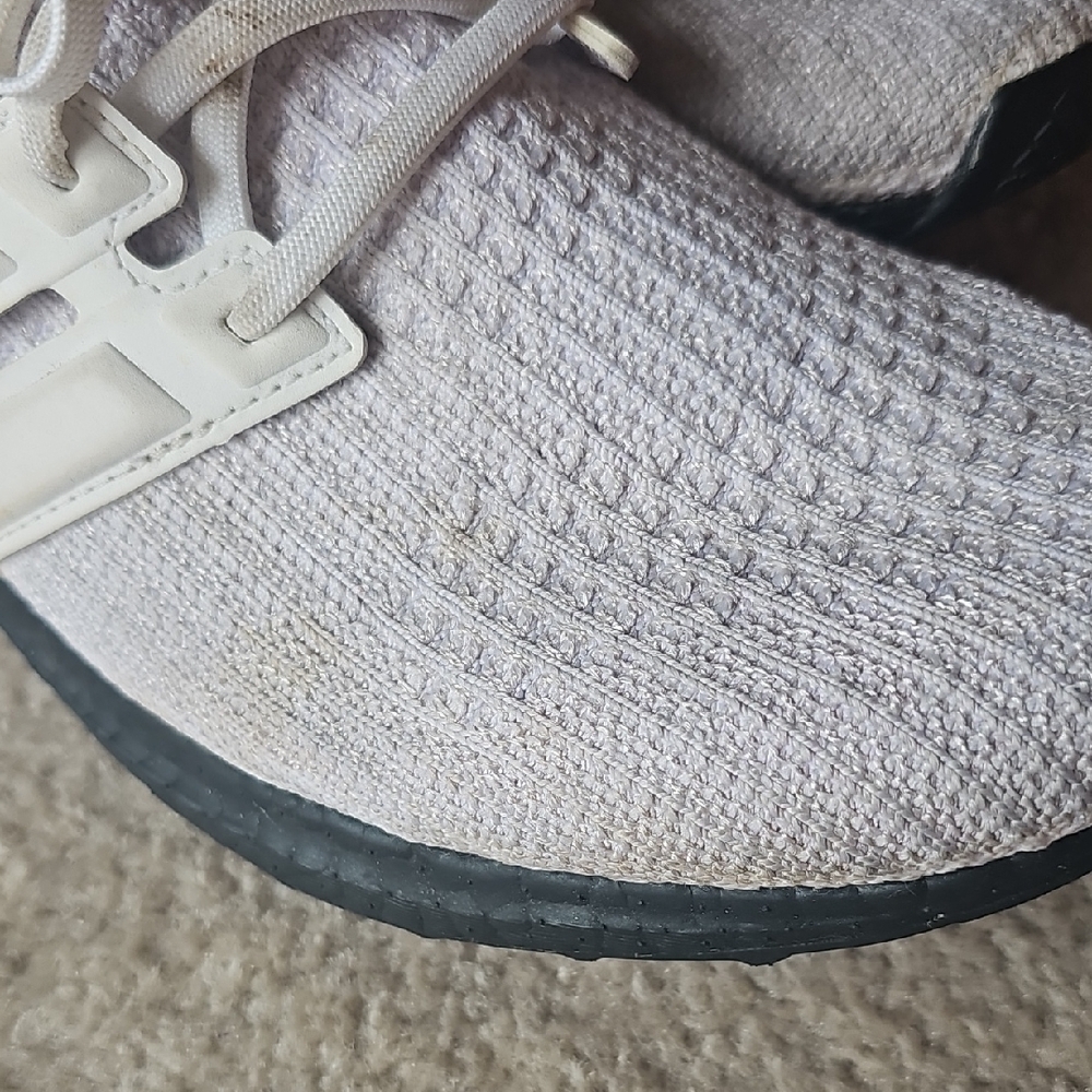 Adidas Cream and Black Running Shoes - Picture 4 of 7